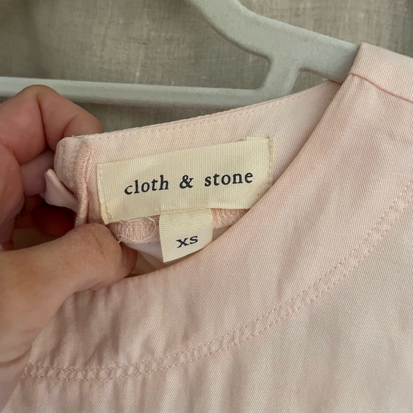 Cloth &Stone Bella Dahl Blush Pink Tank Top - Picture 2 of 3